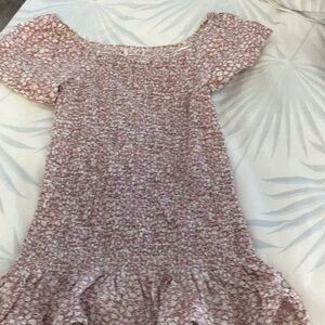 Floral Pink women’s small dress